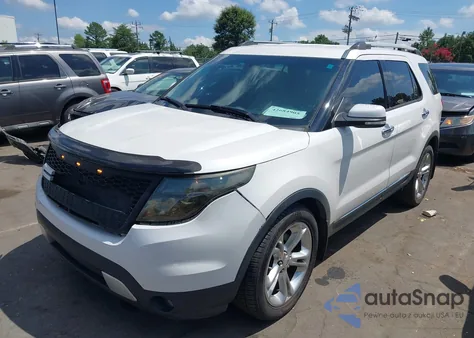 2013 Ford Explorer Limited z USA, uszkodzony, nr VIN 1FM5K7F88DGB62599